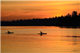 Kayaks on Lake Skiatook
