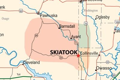 Skiatook Oklahoma Primary Trade Area